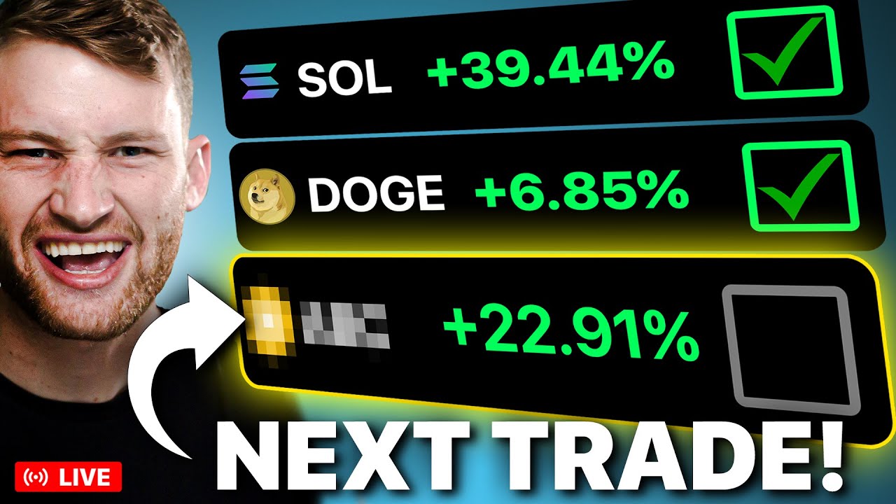 Altcoins Pumping! My Next Big Trade! (WATCH NOW)