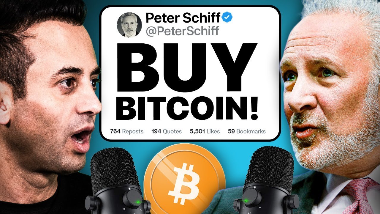Did I Just Convince Peter Schiff To Buy Bitcoin?