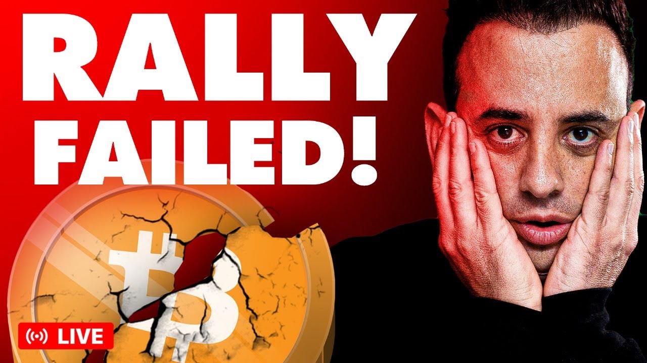 The Real Reason The Bitcoin Rally FAILED! (WORST OVER?)