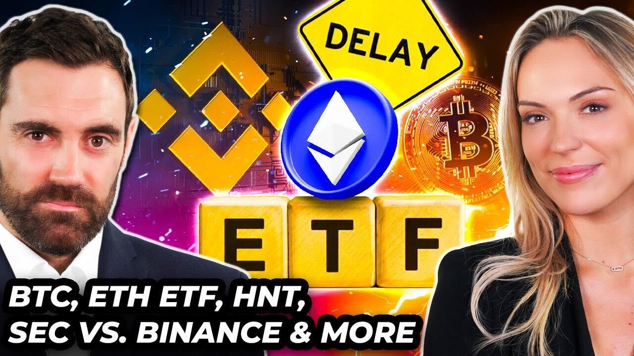 Crypto News: Bitcoin, ETH ETF Delay, SEC, Binance & MORE!!