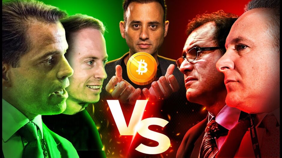 The BIGGEST Crypto Debate In History (LIVE: Scaramucci, Schiff, Roubini & Voorhees)
